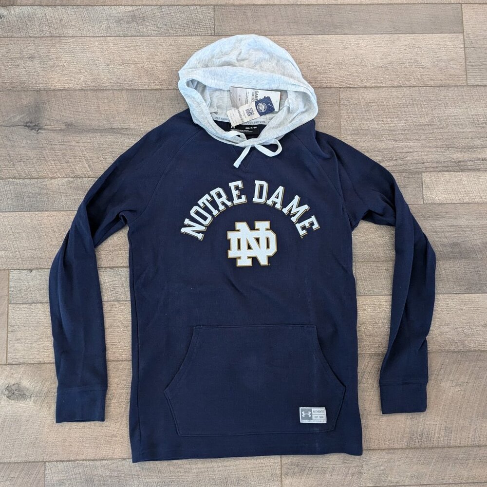 Under Armour Notre Dame Lightweight Hoodie | Small